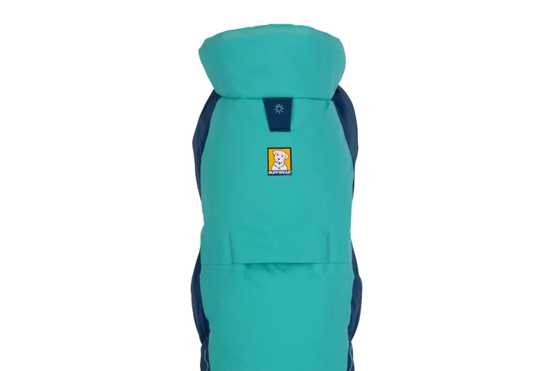 Ruffwear Vert Dog Jacket in Aurora Teal-6